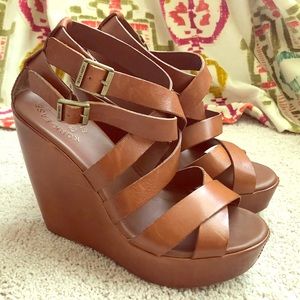 Korkease Platform Wedge Sandals - BRAND NEW!